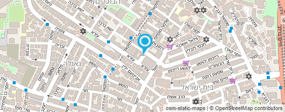 מפת הגעה אל ישיבה קטנה "דרכי משה" פינסק - קרלין