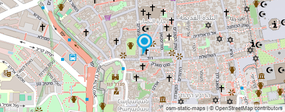 מפת הגעה אל מעדניית אבו חיים כהן