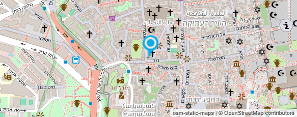 מפת הגעה אל הללי דוד