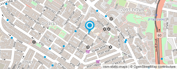 מפת הגעה אל "אשפר בשר"