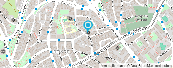 מפת הגעה אל ישיבה גבוהה לבעלי תשובה כף החיים