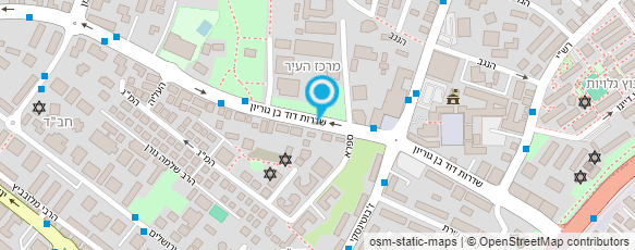 מפת הגעה אל ויצו הסתדרות עולמית