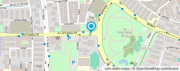 מפת הגעה אל אירגון הורים ארצי למערכת החינוך בישראל