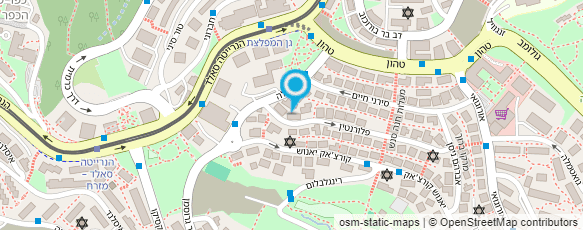 מפת הגעה אל מקווה - טהרה