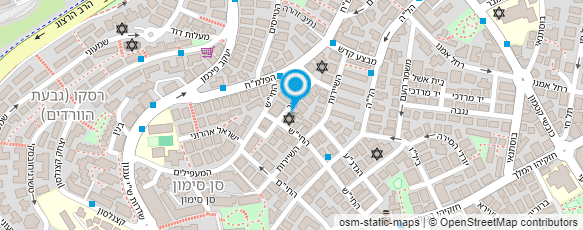 מפת הגעה אל מקווה - טהרה