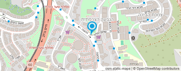 מפת הגעה אל מקווה - טהרה