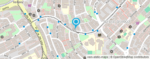 מפת הגעה אל מקווה - טהרה