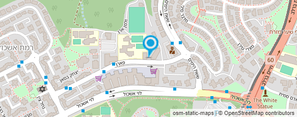 מפת הגעה אל מקווה - טהרה