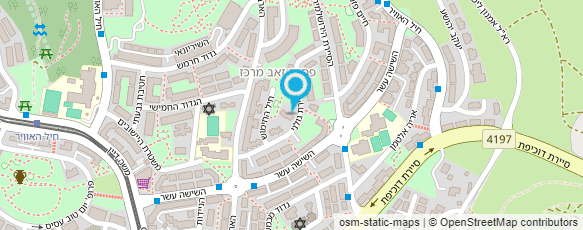 מפת הגעה אל מקווה - טהרה