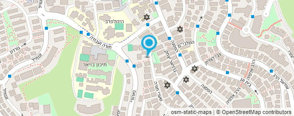 מפת הגעה אל מקווה - טהרה