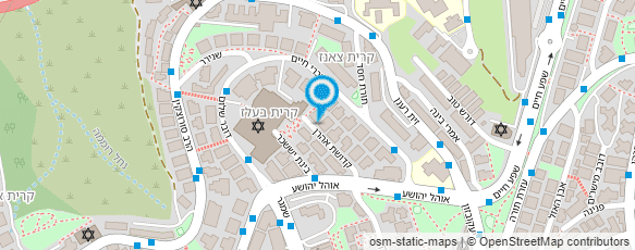 מפת הגעה אל אגודת עזרא ומרפא