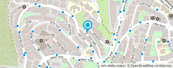 מפת הגעה אל איה"ת - אש התורה סמינר לבנות