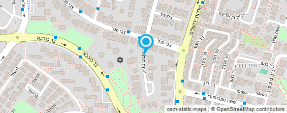 מפת הגעה אל שירותי בריאות כללית