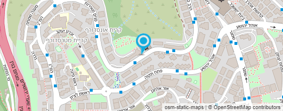 מפת הגעה אל ישיבה קטנה לצעירים "שערי תורה"