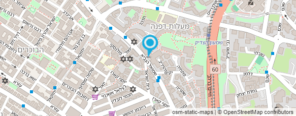 מפת הגעה אל ישיבת דושינסקיא