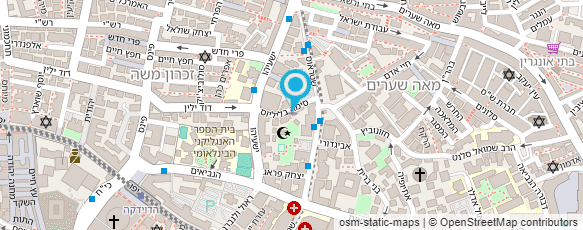 מפת הגעה אל ישיבת שבות עמי