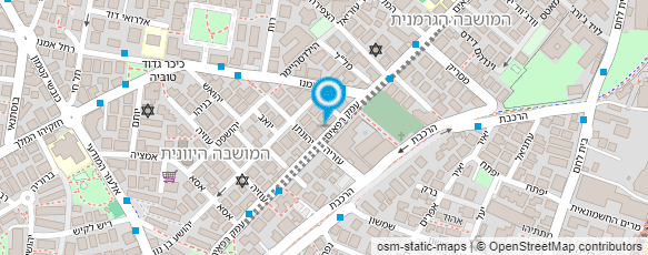 מפת הגעה אל היחידה הנוירופסיכולוגית לטיפול ושיקום