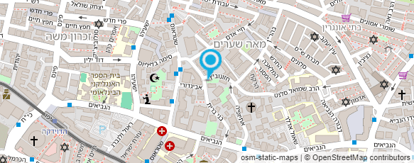 מפת הגעה אל מדרשה תורנית צבאית