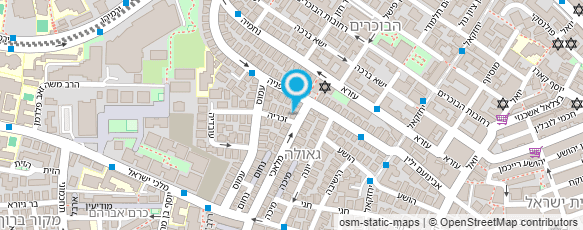 מפת הגעה אל גן בית יעקב