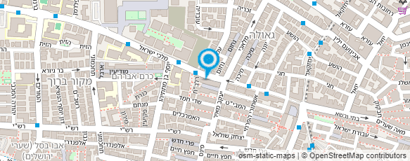 מפת הגעה אל בגדי גאולה