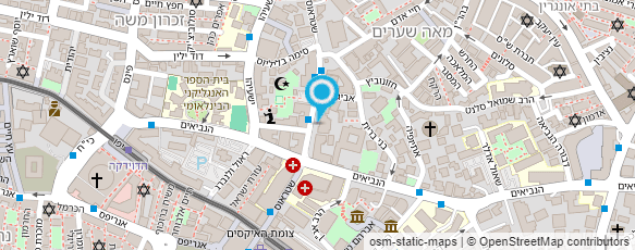 מפת הגעה אל מוסדות יד-עזרה מפת הגעה אל מוסדות יד-עזרה