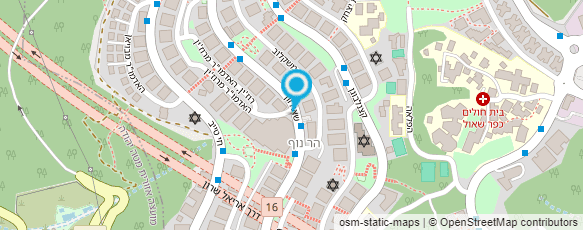 מפת הגעה אל יש בשכונה