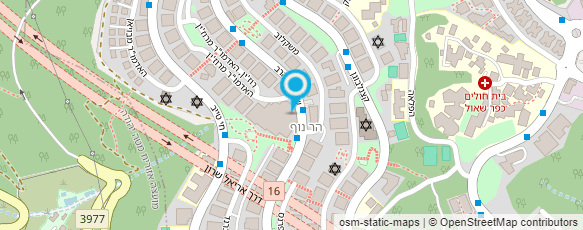 מפת הגעה אל המרכז לרפואת המשפחה