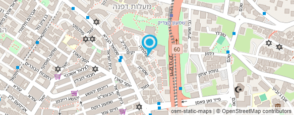 מפת הגעה אל ד"ר סלייטר פאול