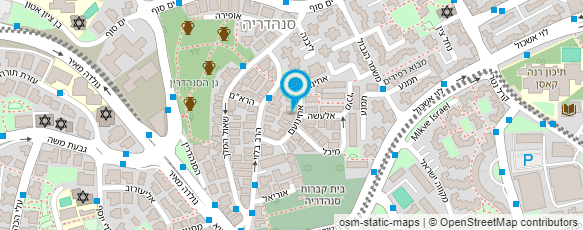 מפת הגעה אל מכולת יחזקאל