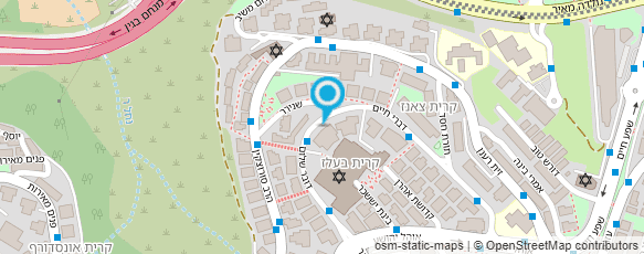 מפת הגעה אל ביהכ"נ בעל"ז