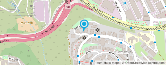 מפת הגעה אל ביהכ"נ "פרי עץ"