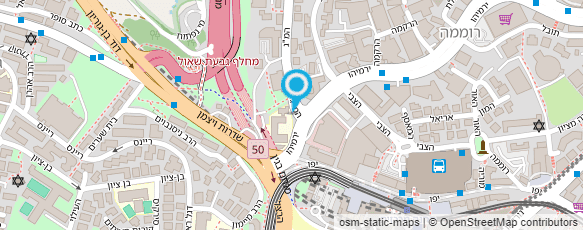 מפת הגעה אל ת"ת רוממה בית מאיר וחנה