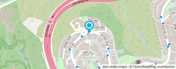 מפת הגעה אל נר תמיד תוכניות לישיבות בין הזמנים