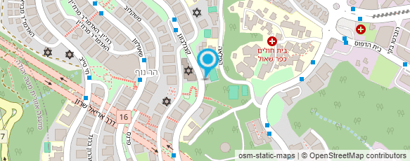 מפת הגעה אל גן בית יעקב לבנות