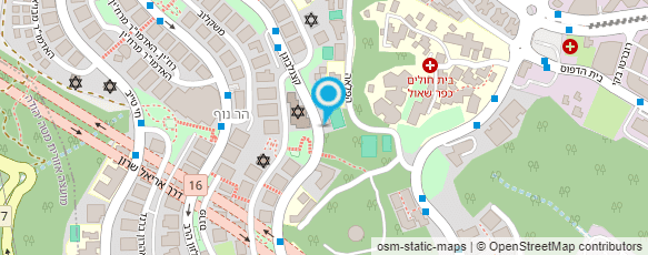 מפת הגעה אל גן בנים סנהדרין