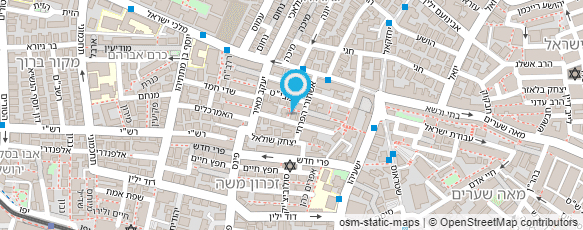 מפת הגעה אל מכון רות