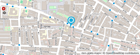 מפת הגעה אל בית המדרש דחסידי גור