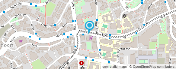 מפת הגעה אל תלמוד תורה דחסידי גור