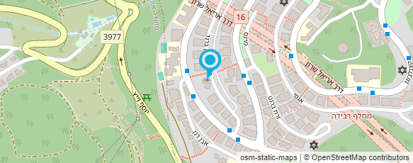 מפת הגעה אל ד"ר זכרי פרנק