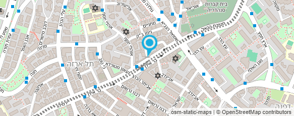 מפת הגעה אל בזאר בר אילן