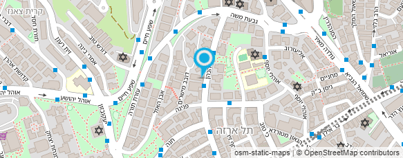 מפת הגעה אל צרכנית גוש שמונים