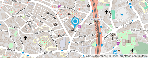 מפת הגעה אל ישיבת תולדות אהרון