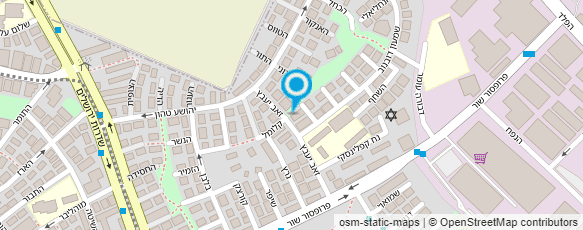 מפת הגעה אל אחים שמסי - הובלת תפאורות