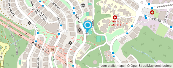 מפת הגעה אל גן סנהדרין