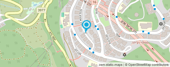 מפת הגעה אל ד"ר אקרמן פינחס