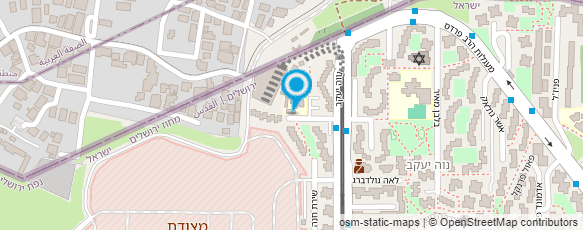 מפת הגעה אל מוסדות "רב פעלים"