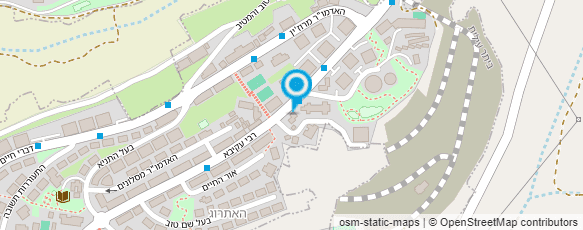 מפת הגעה אל גן ילדות בית ברכה