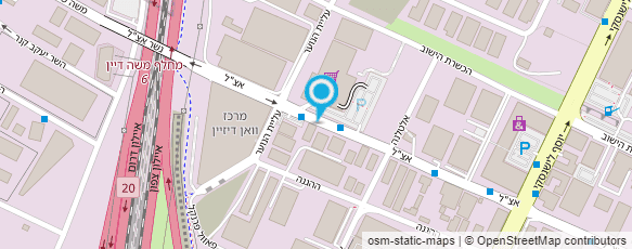 מפת הגעה אל המרכב מפעלי מתכת