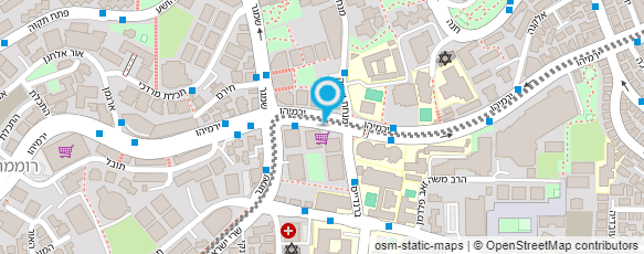 מפת הגעה אל מרחביה אגודה לקידום החינוך התורני