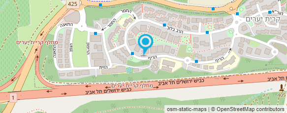 מפת הגעה אל טיפת חלב